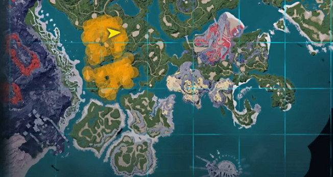 《幻獸帕魯》佩克龍捕捉位置