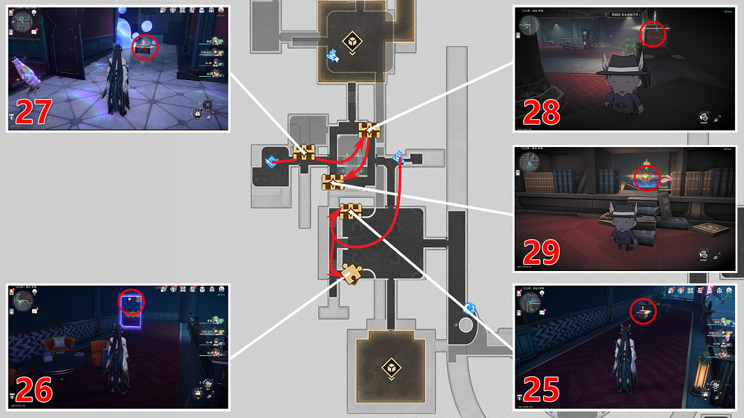 《崩壞星穹鐵道》白日夢酒店夢境寶箱全收集 白日夢酒店夢境寶箱位置一覽 《崩壞星穹鐵道》白日夢酒店夢境寶箱全收集 白日夢酒店夢境寶箱位置一覽