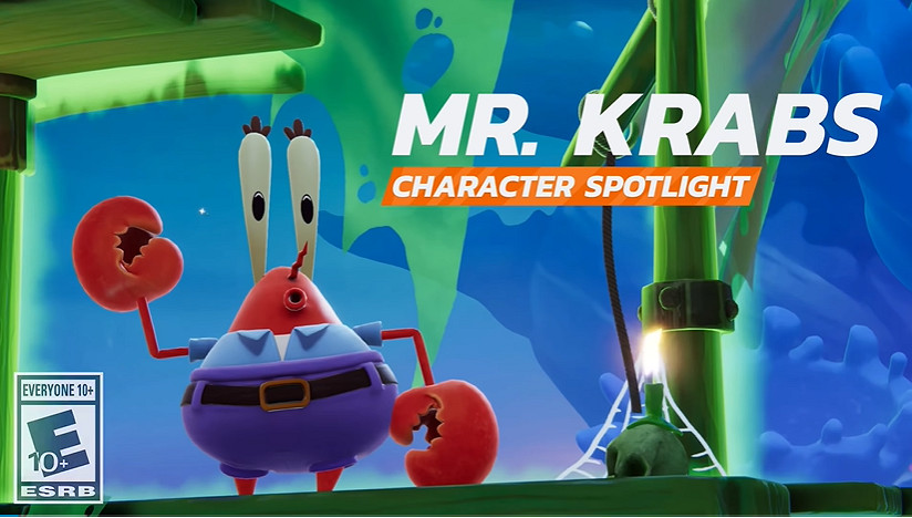 《尼克兒童頻道全明星大亂鬥2》蟹老板角色預告公布 《尼克兒童頻道全明星大亂鬥2》蟹老板角色預告公布