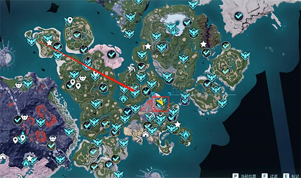 《幻獸帕魯》企鵝位置介紹