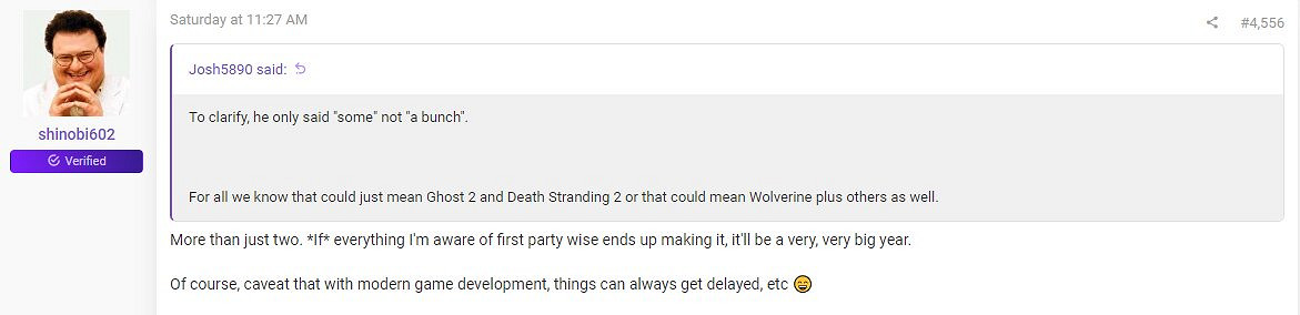 傳索尼將在2025年攜多個第一方大作回歸