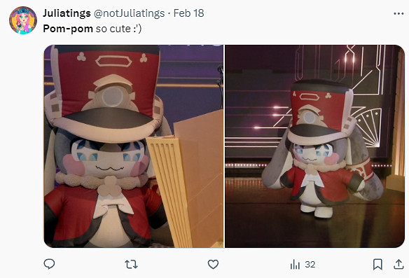 《崩壞:星穹鐵道》登上主播大獎現場,帕姆成嘉賓 《崩壞:星穹鐵道》登上主播大獎現場,帕姆成嘉賓