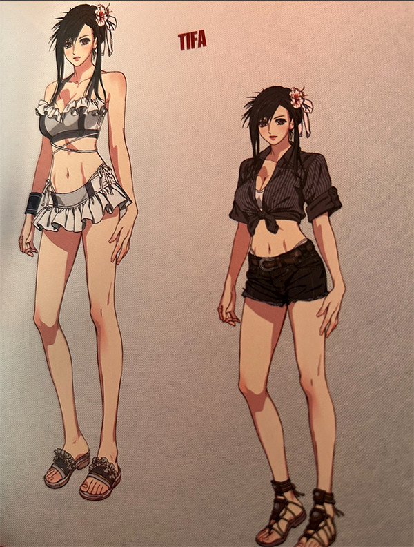 《FF7重生》實體典藏版偷跑:蒂法、愛麗絲泳裝藝圖 《FF7重生》實體典藏版偷跑:蒂法、愛麗絲泳裝藝圖