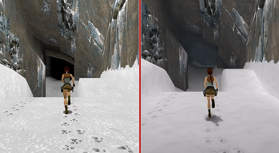 《古墓奇兵1-3復刻版》與原版畫面對比：更加流暢！