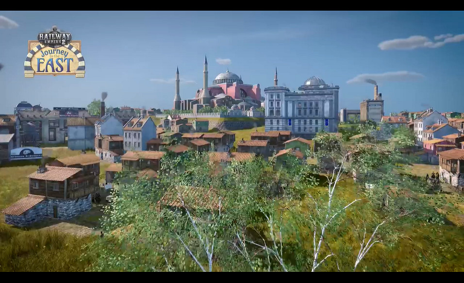 《鐵路帝國2》新DLC“東方之旅”預告:探索巴爾幹半島