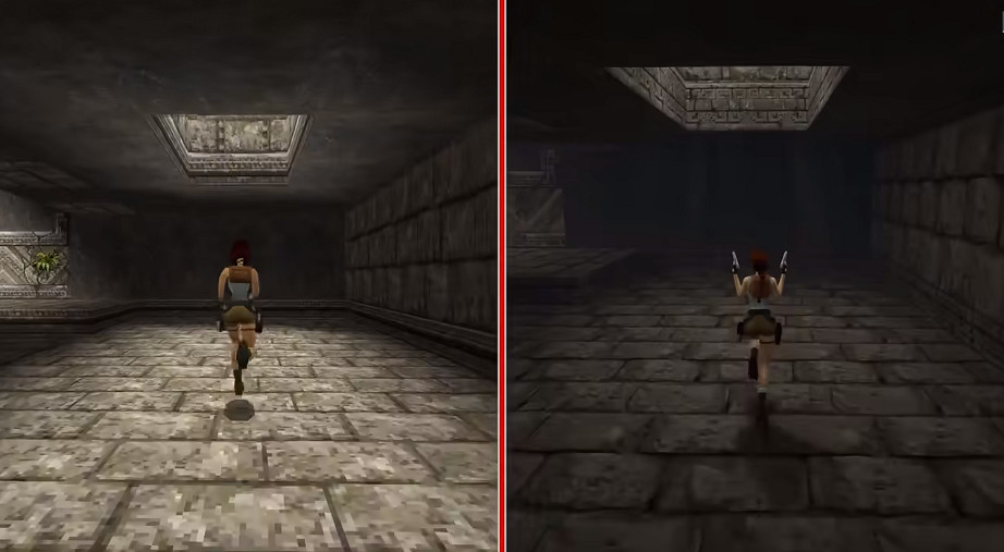 《古墓奇兵1-3復刻版》與原版畫面對比：更加流暢！