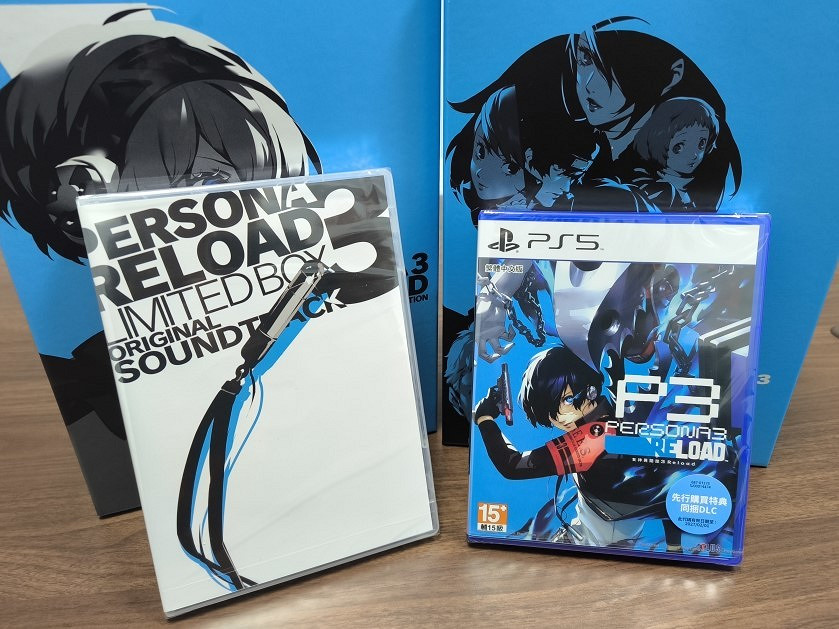 《P3R》艾吉斯典藏版開箱:包裝盒都能玩上一年 《P3R》艾吉斯典藏版開箱:包裝盒都能玩上一年