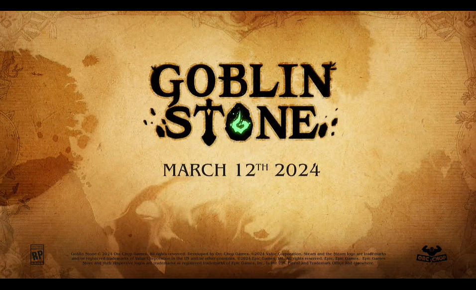 《哥布林之石》發售預告公布:3.12登陸Steam/Epic! 《哥布林之石》發售預告公布:3.12登陸Steam/Epic!
