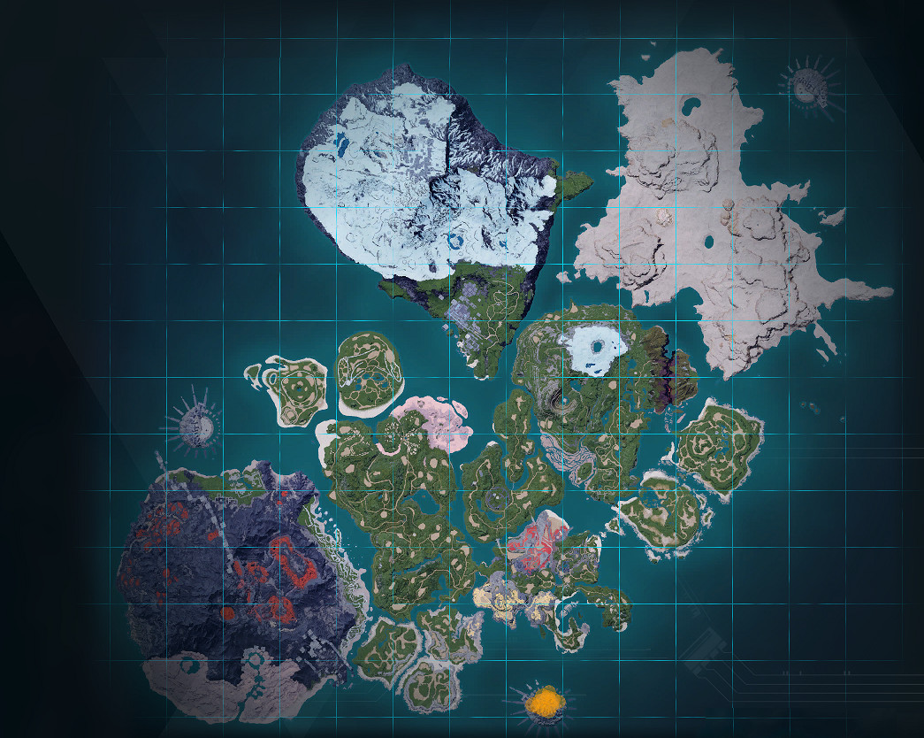 《幻獸帕魯》金之森守護者捕捉位置介紹