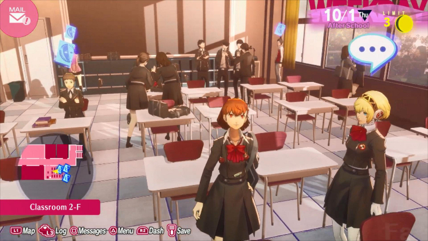 《女神異聞錄3R》女主MOD：替換為P3P哈姆子