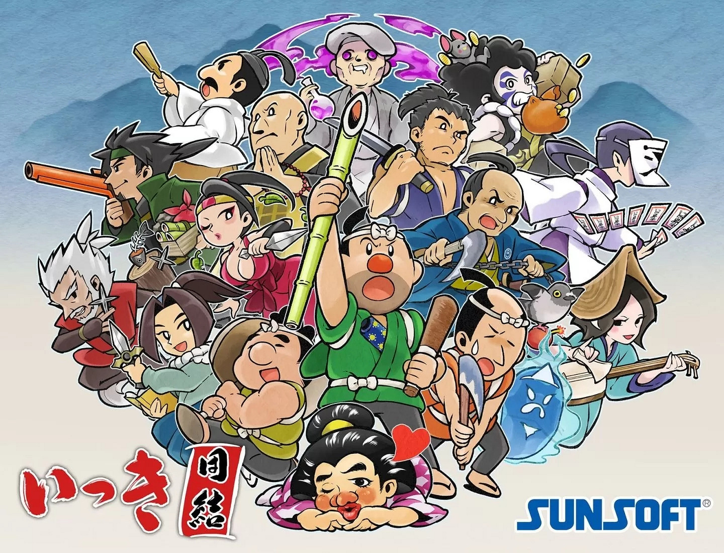 Roguelike彈幕遊戲《一揆團結》將於4.18推出Switch版