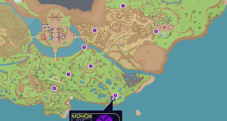 《寶可夢朱紫》神獸捕捉位置介紹