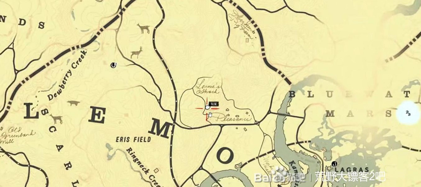 《荒野大鏢客2》野外強力武器獲取位置 《荒野大鏢客2》野外強力武器獲取位置