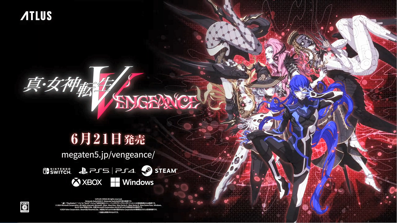 《真·女神轉生5:Vengeance》新PV 詳細情報公開! 《真·女神轉生5:Vengeance》新PV 詳細情報公開!