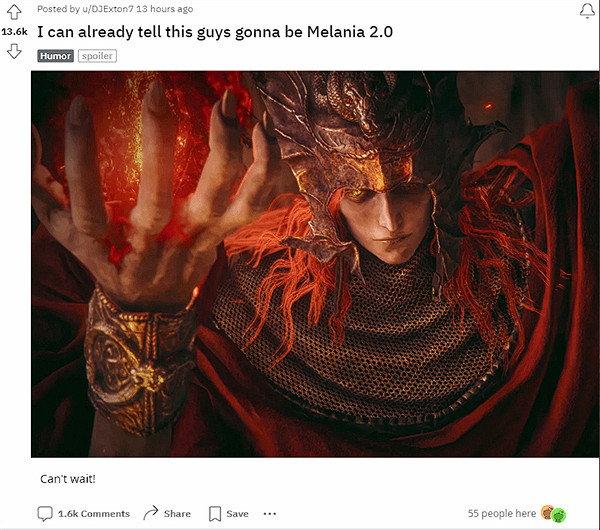 《艾爾登法環》DLC新Boss梅瑟莫將來有可能成為瑪蓮妮亞2.0