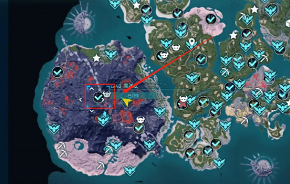 《幻獸帕魯》魔淵龍捕捉位置介紹