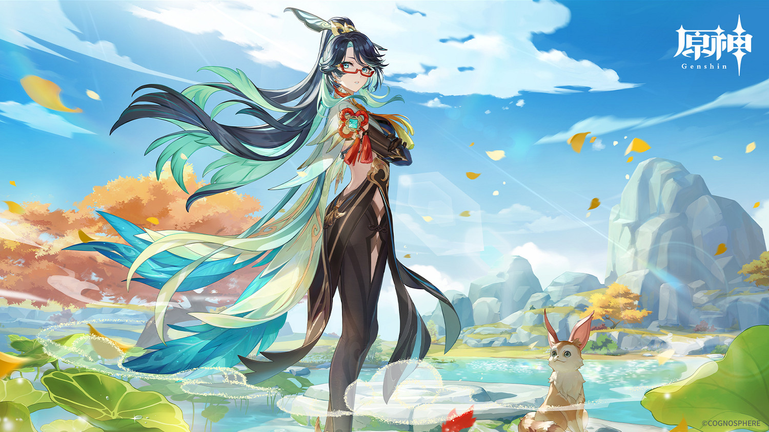 畫風精美！《原神》官方分享4.4版本手機/電腦壁紙！