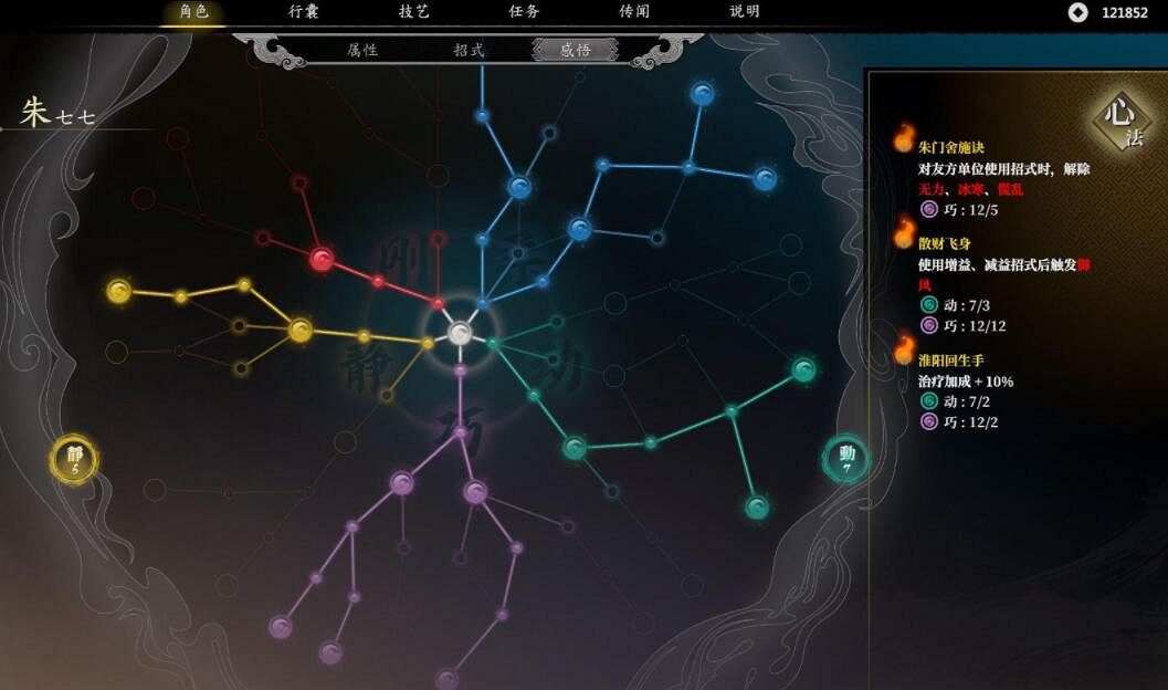 《古龍風雲錄》朱七七天賦加點攻略