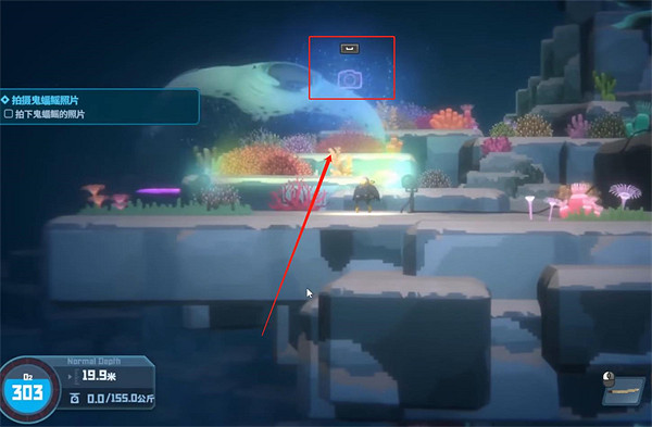 《潛水員戴夫》拍鬼蝠鱝照片方法