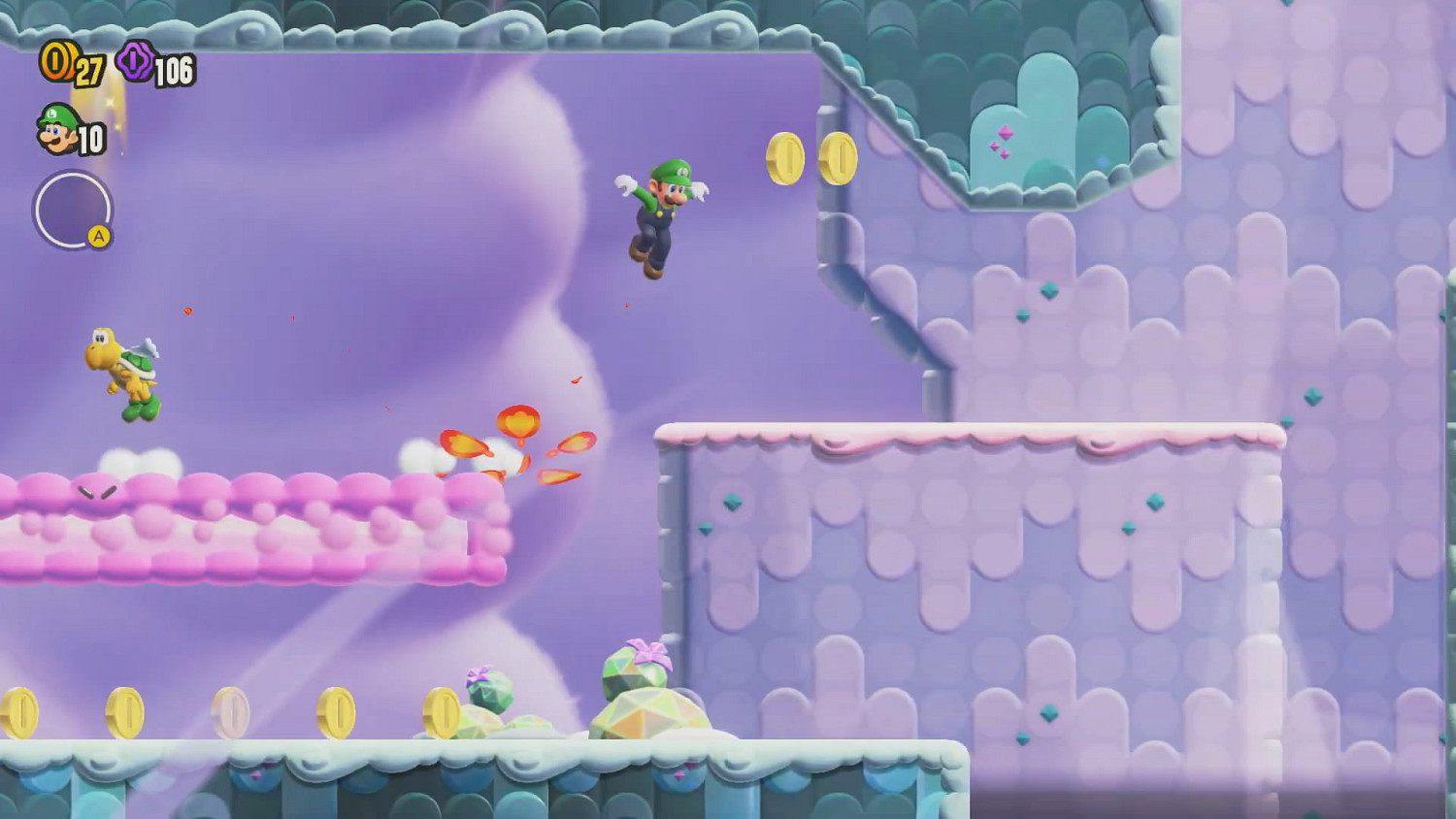 《超級瑪利歐兄弟：驚奇》全新CM“動作篇”公布！