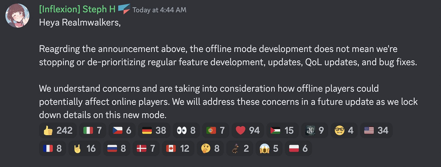 離線也能玩！《夜鶯傳說》下一步更新計劃曝光