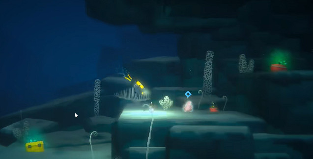 《潛水員戴夫》鮫人珊瑚位置