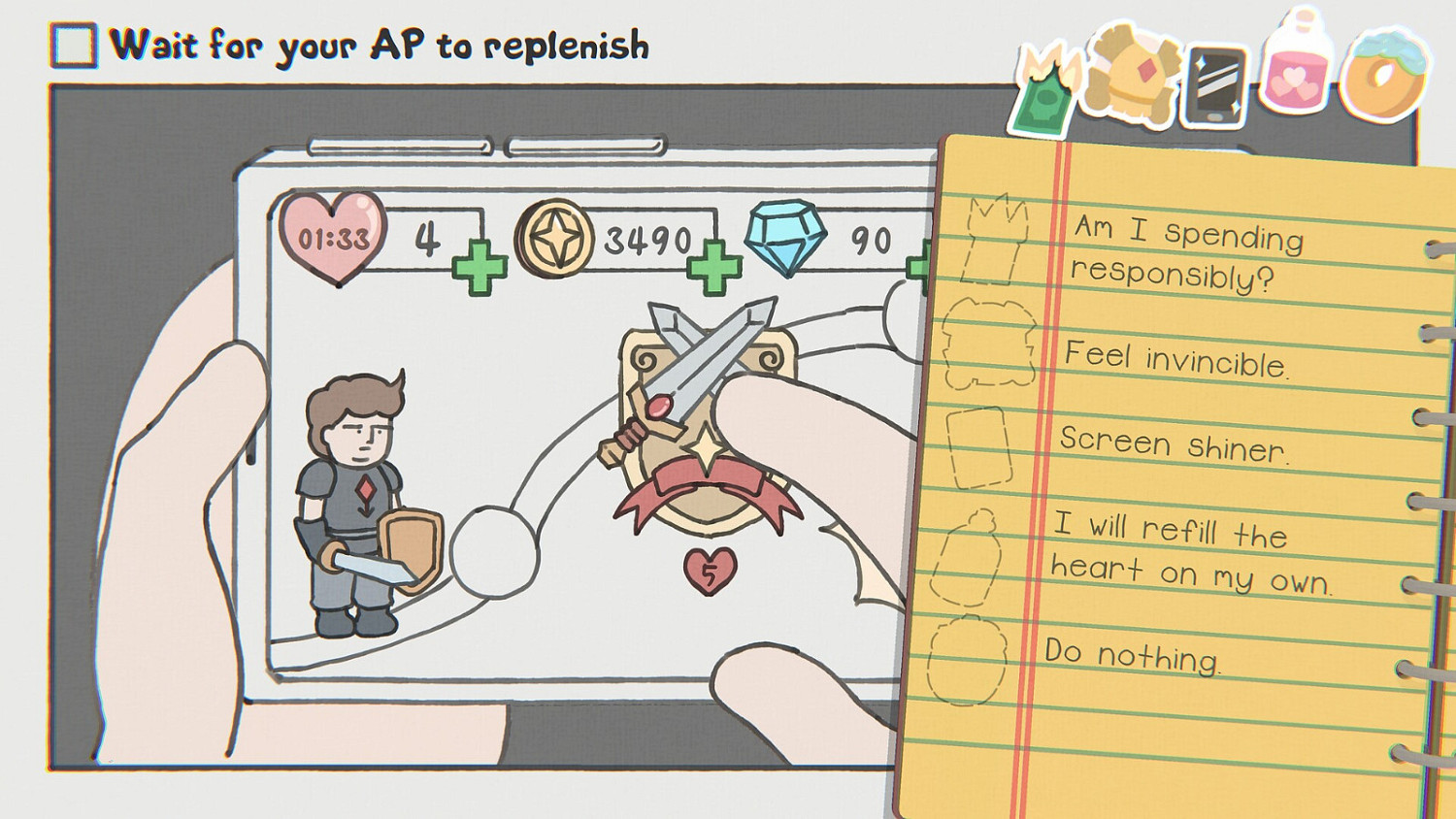 《While Waiting》Steam頁面 發售日期待定