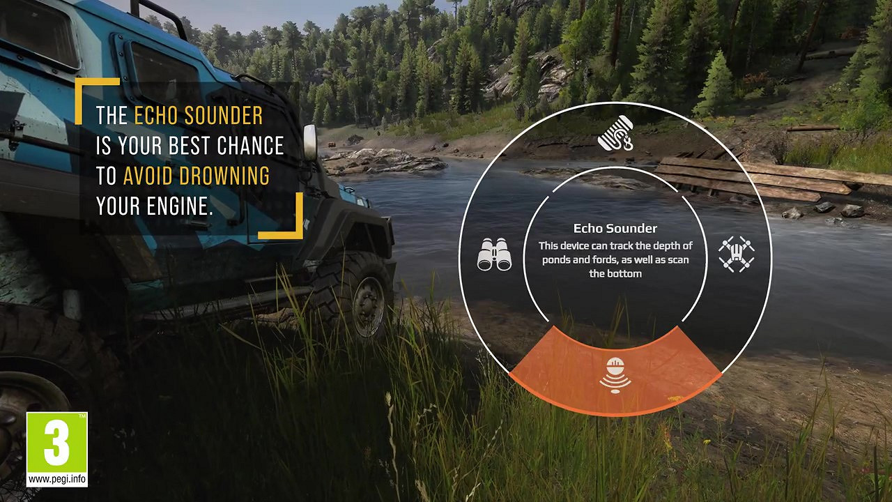 越野遊戲《遠征：泥濘奔馳》“回聲測深儀”宣傳片