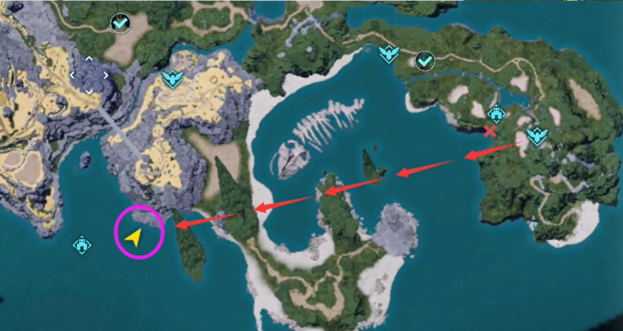 《幻獸帕魯》海底建據點光亮介紹