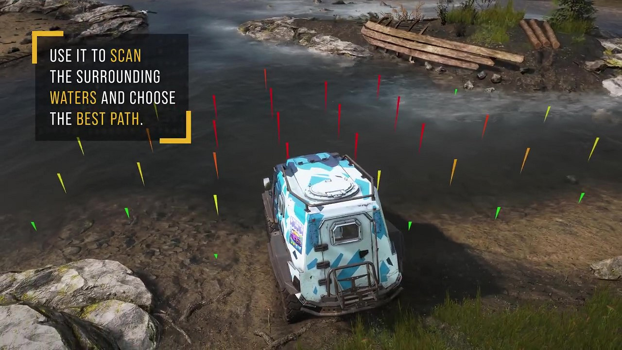 越野遊戲《遠征：泥濘奔馳》“回聲測深儀”宣傳片