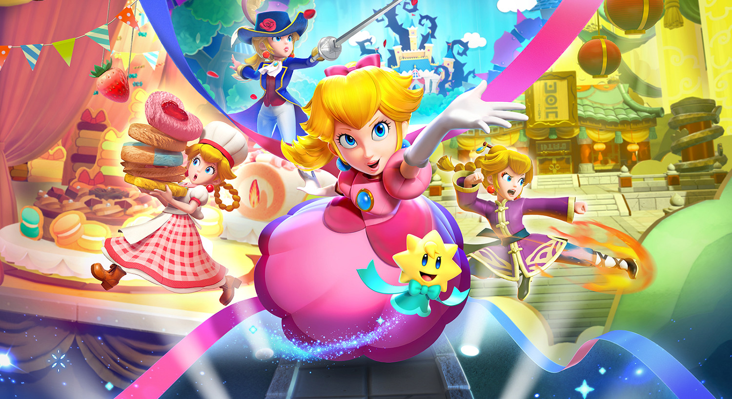 動作冒險《碧姬公主:表演時刻!》中文官網上線! 動作冒險《碧姬公主:表演時刻!》中文官網上線!