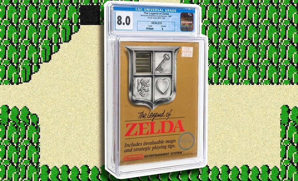 原封《薩爾達傳說》卡帶持有者險些以低價賣出