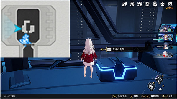 崩壞星穹鐵道基座艙段戰利品位置