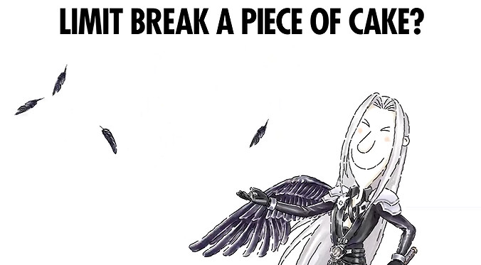 紅牛x《最終幻想7：重生》連動廣告：克勞德十分呆萌