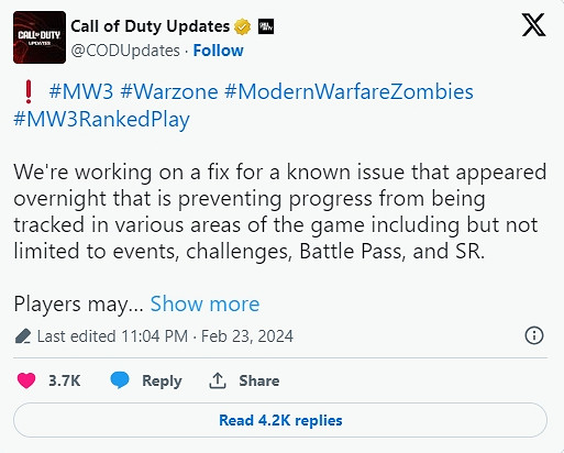 早報：疑似《戰地》總監離職EA 《星刃》遊戲體積