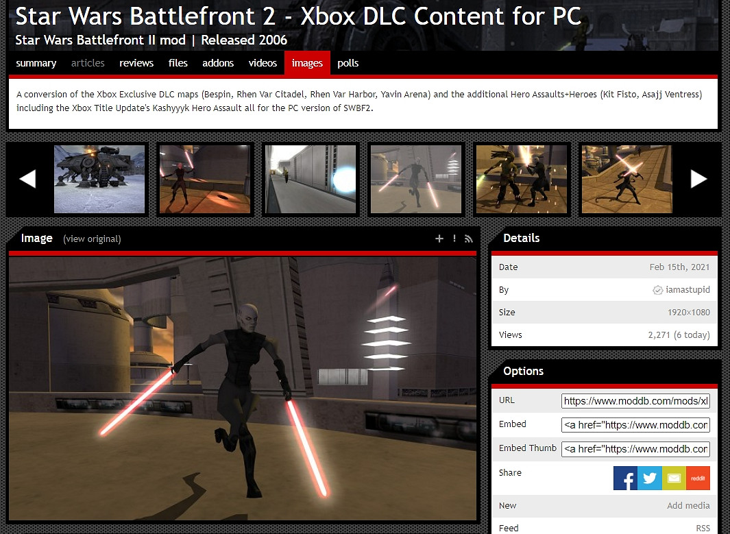 下最新版的！《星際大戰：前線經典合集》盜玩家MOD