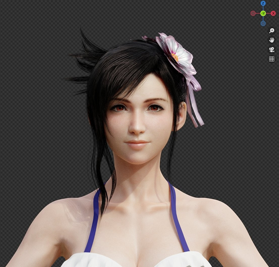 玩家自製《最終幻想7：重生》蒂法泳裝模型 超火辣！