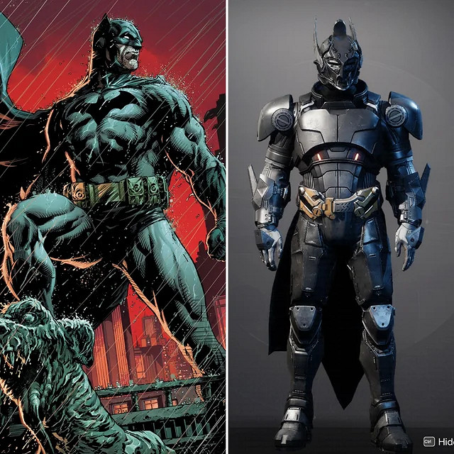 厲害了!玩家使用《命運2》盔甲飾品重現蝙蝠俠形象 厲害了!玩家使用《命運2》盔甲飾品重現蝙蝠俠形象