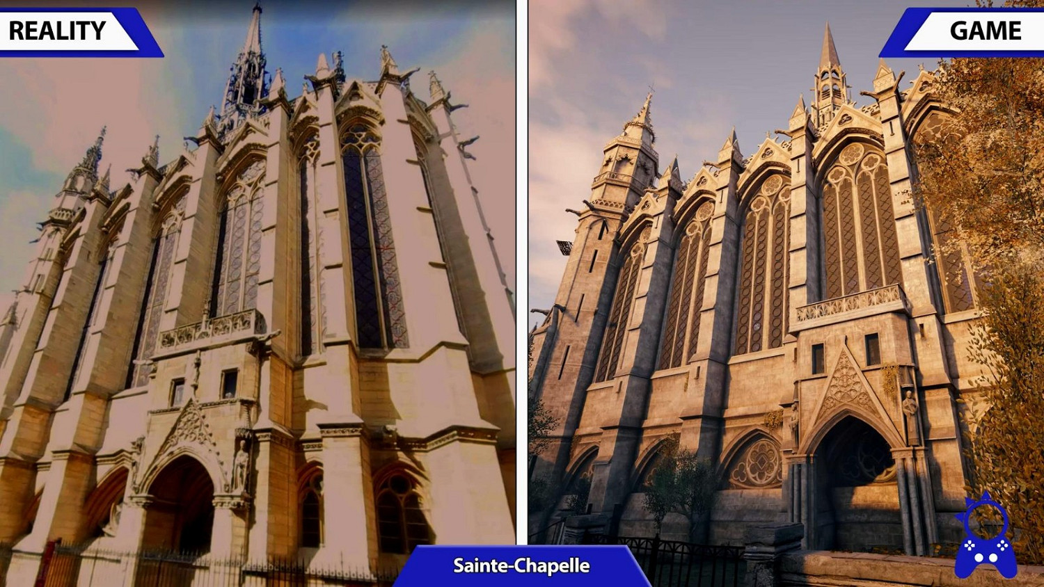 《刺客教條：大革命》遊戲與現實對比影片 極致還原巴黎