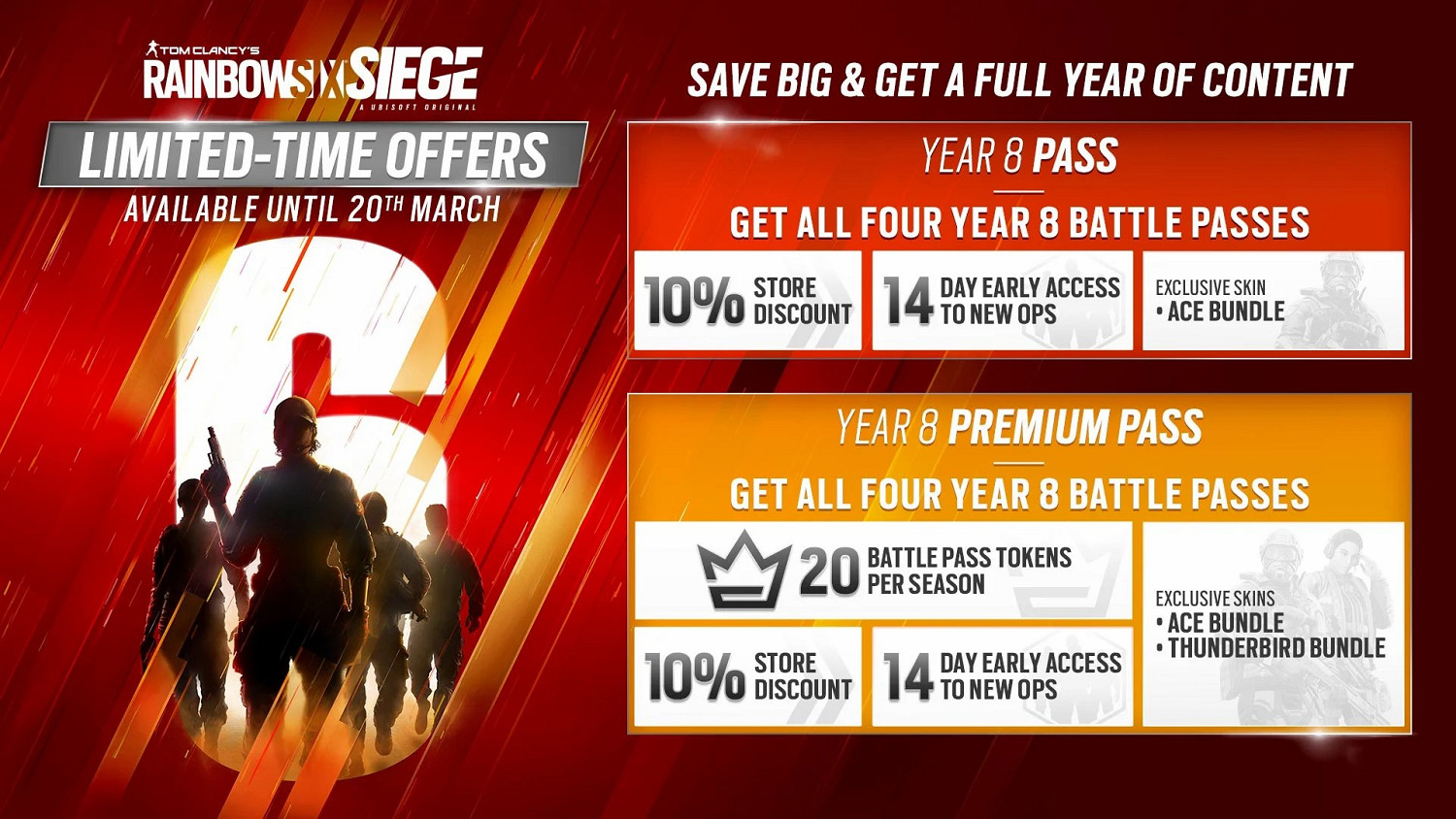 《虹彩六號:圍攻行動》第八年季票開售 包含4名新幹員 《虹彩六號:圍攻行動》第八年季票開售 包含4名新幹員