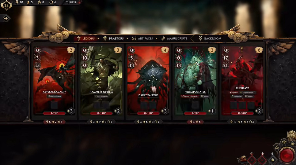 大型回合制策略遊戲《地獄王座》新預告公布!現已發售