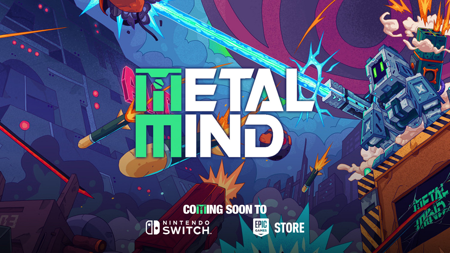 《METAL MIND》三月正式登陸Epic商城 肉鴿動作射擊