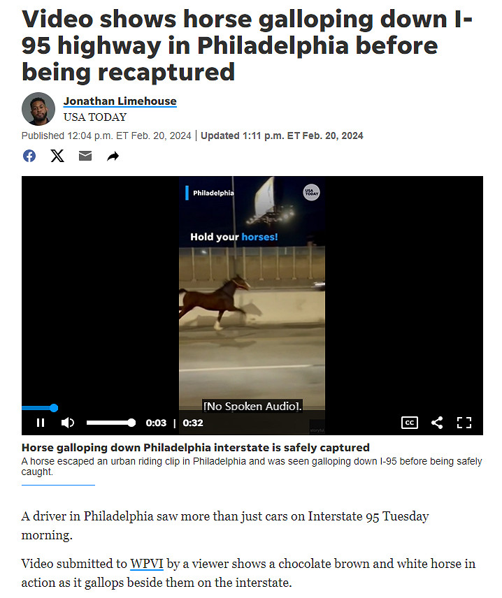 《費城詢問報》推出整活惡搞跳躍遊戲《Horse 95》! 《費城詢問報》推出整活惡搞跳躍遊戲《Horse 95》!