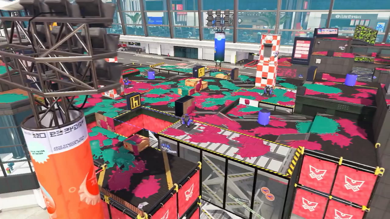 《斯普拉遁3》新賽季地圖“旗魚機場”展示影像公布! 《斯普拉遁3》新賽季地圖“旗魚機場”展示影像公布!