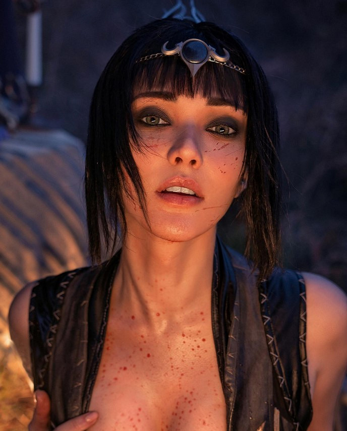 知名烏克蘭COSER Sai Westwood cos《柏德之門3》影心