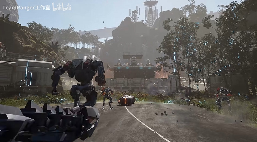 中國大陸研發FPS《重裝前哨》新實機公布：介紹炮塔和支援裝置