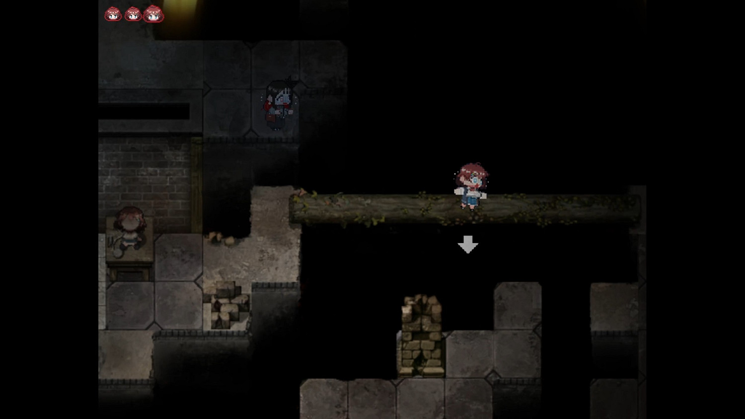 可愛少女詭異宅邸遇險 像素驚悚解謎遊戲《腐朽之館》3月7日發售