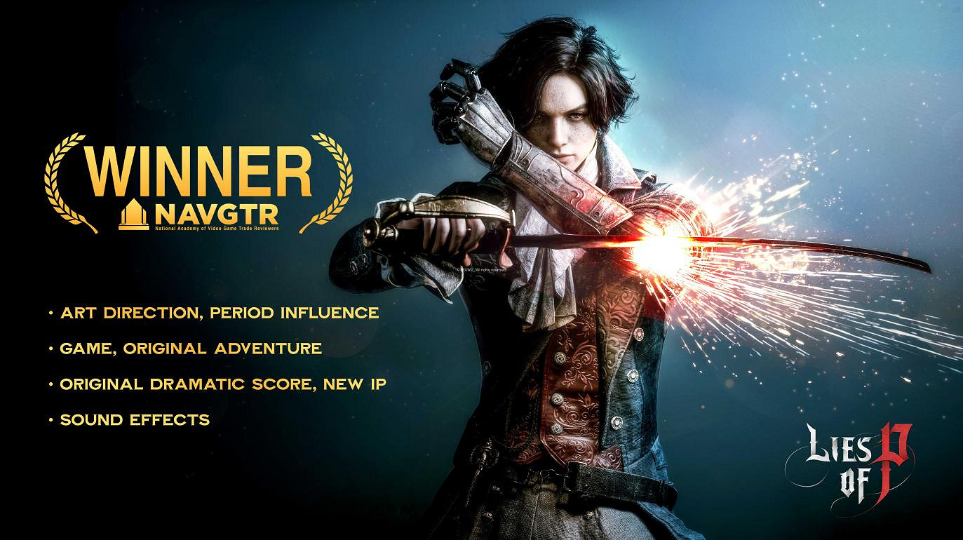 《P 的謊言》包攬NAVGTR四項大獎！