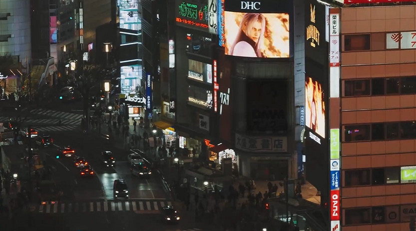 發售在即！官方公布《FF7重生》在日本澀谷的宣傳片