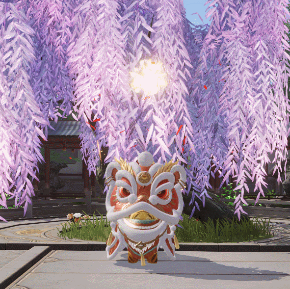 獅虎鬧春《劍俠世界3》龍年舞獅坐騎上線